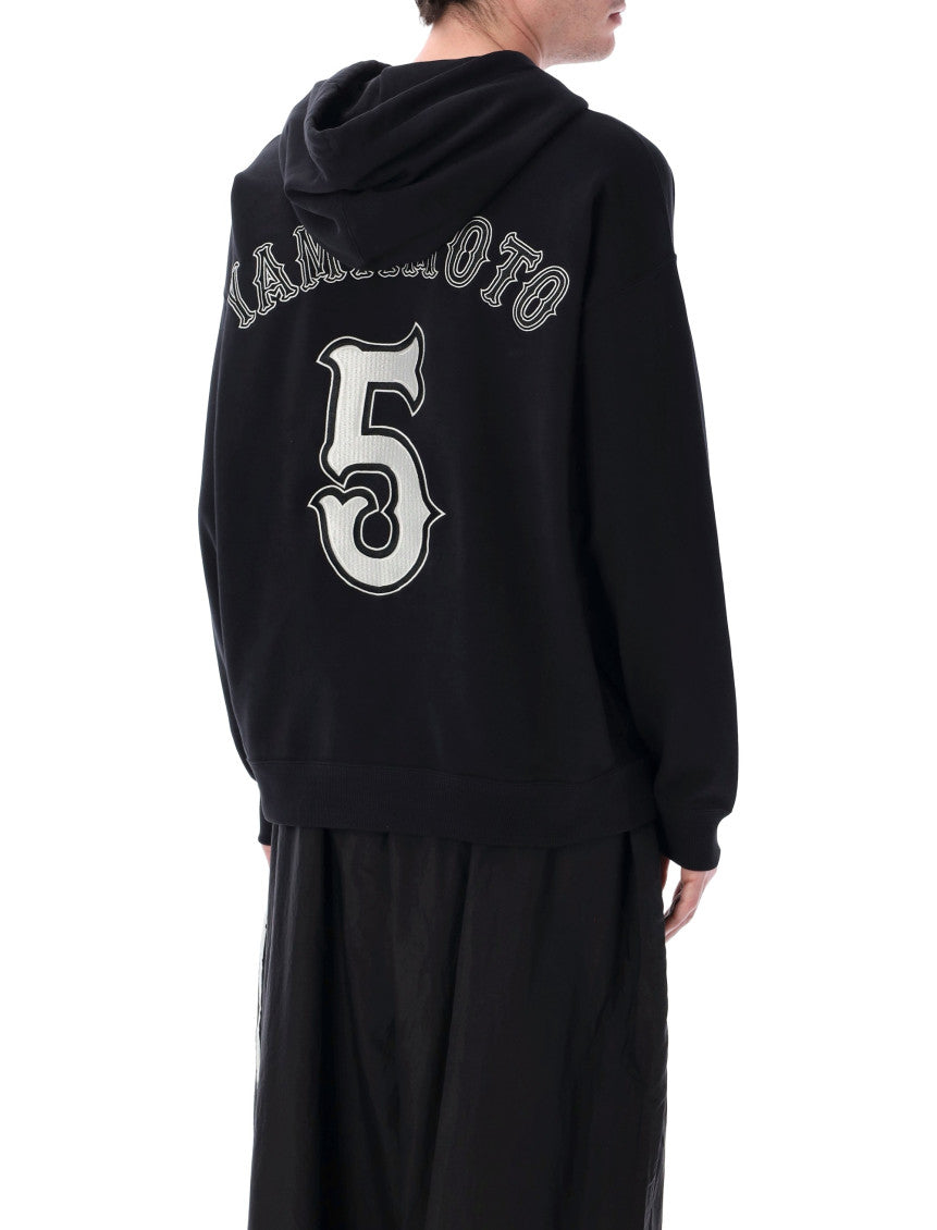 Black Oversized Logo Hoodie 2