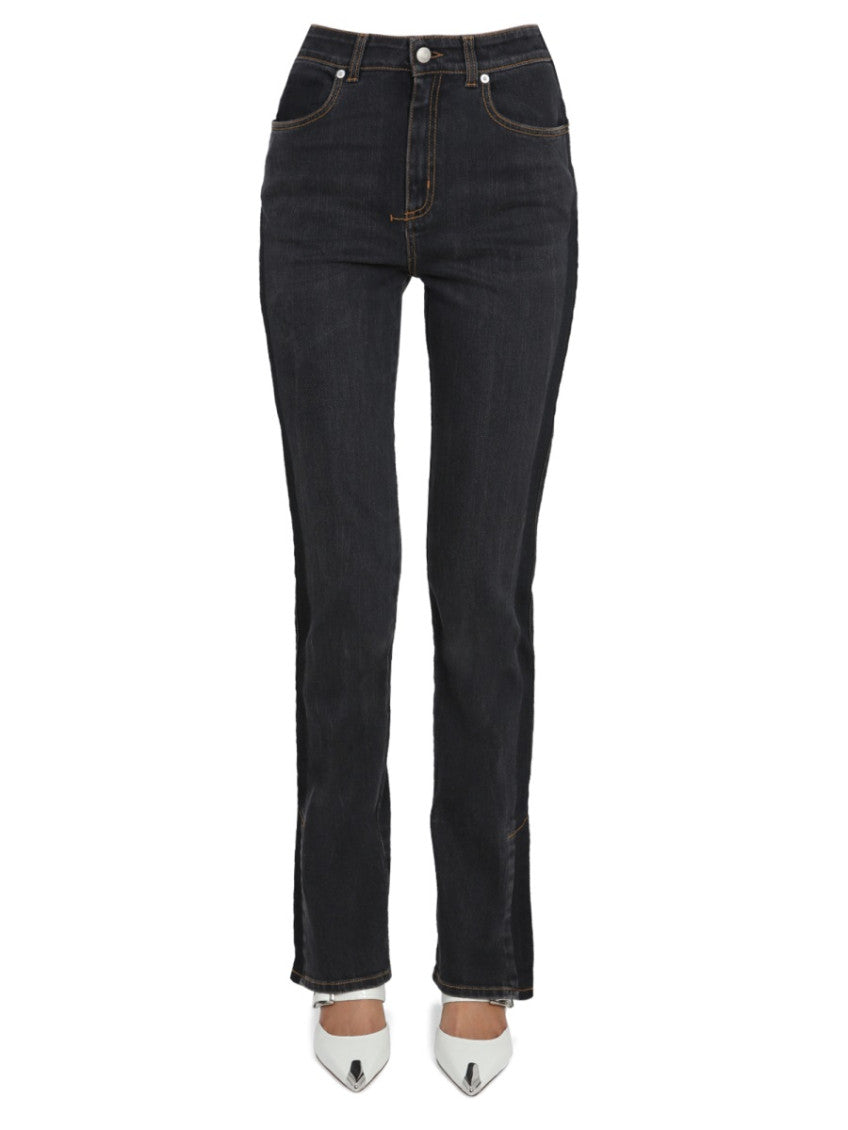 Black Slim High Rise Jeans 1