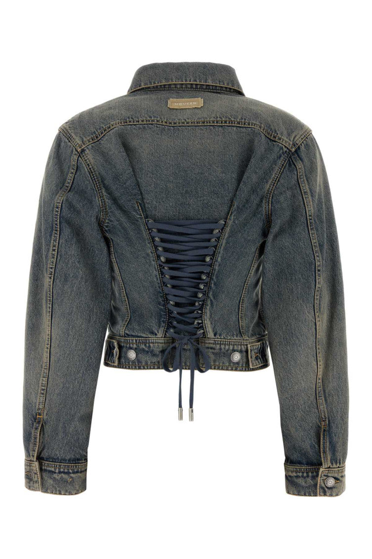 Blue Shirt Collar Jacket 2
