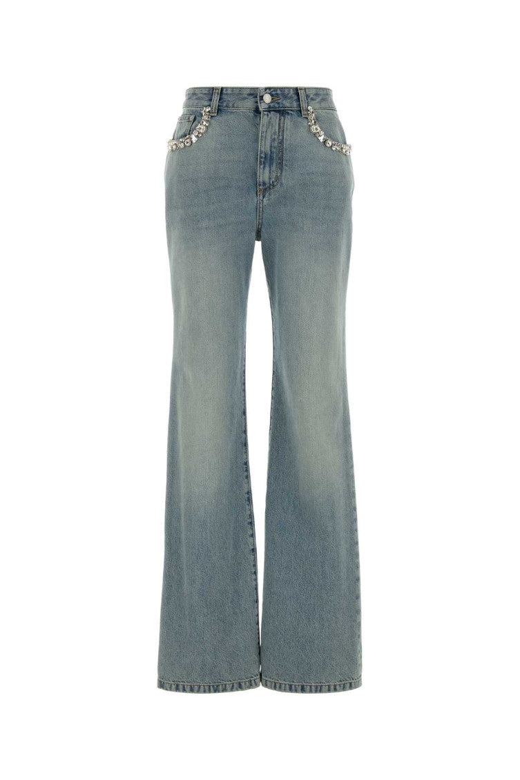 Light Blue Regular Mid Rise Jeans 1
