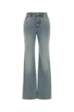 Light Blue Regular Mid Rise Jeans 1