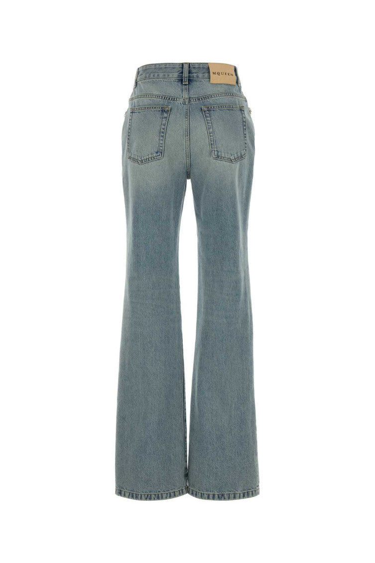 Light Blue Regular Mid Rise Jeans 2