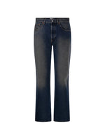 Navy Blue Mid Rise Jeans 1