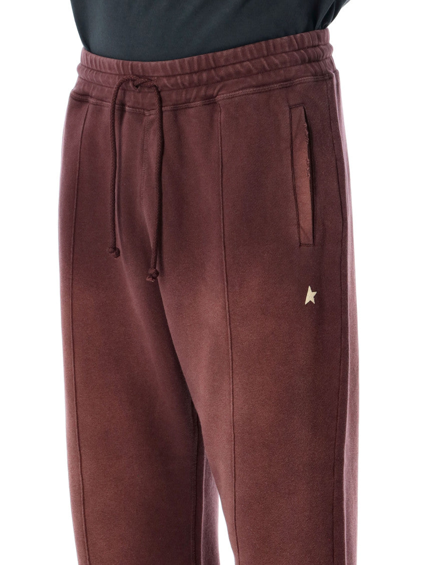 Red Relaxed Drawstring Joggers 3