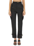 Black Regular Cargos Pants 1