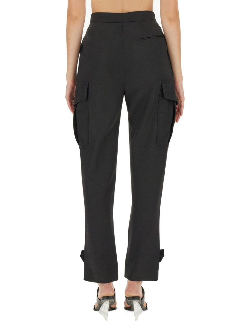 Black Regular Cargos Pants 3