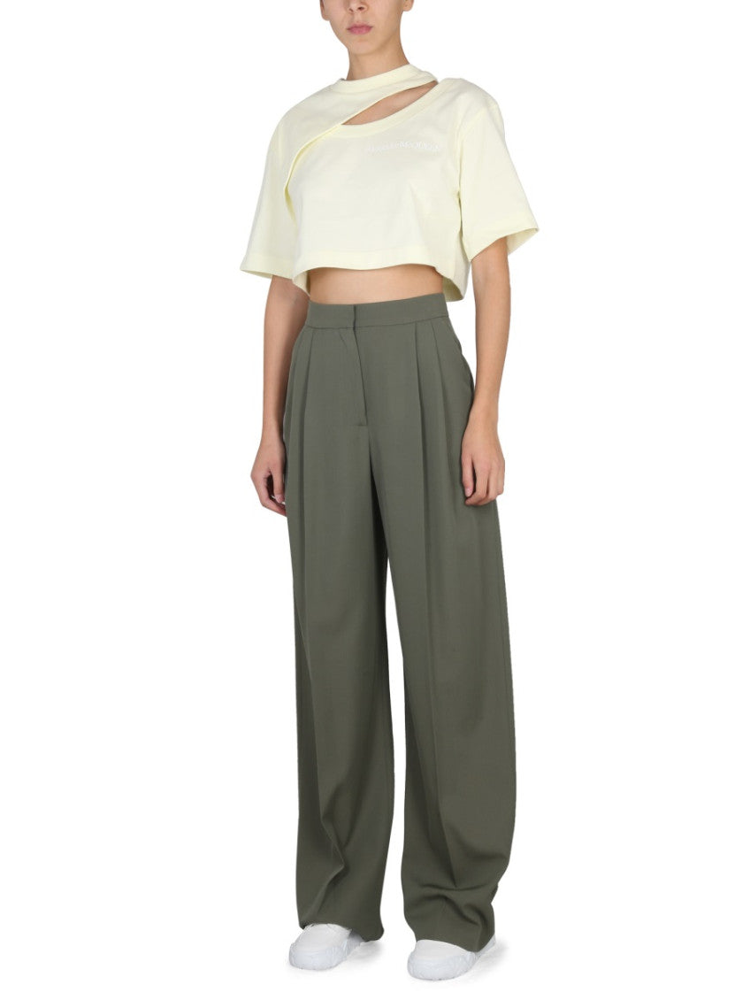 Green Relaxed Pants 2