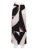 Multicolor Loose Flat Front Pants 1
