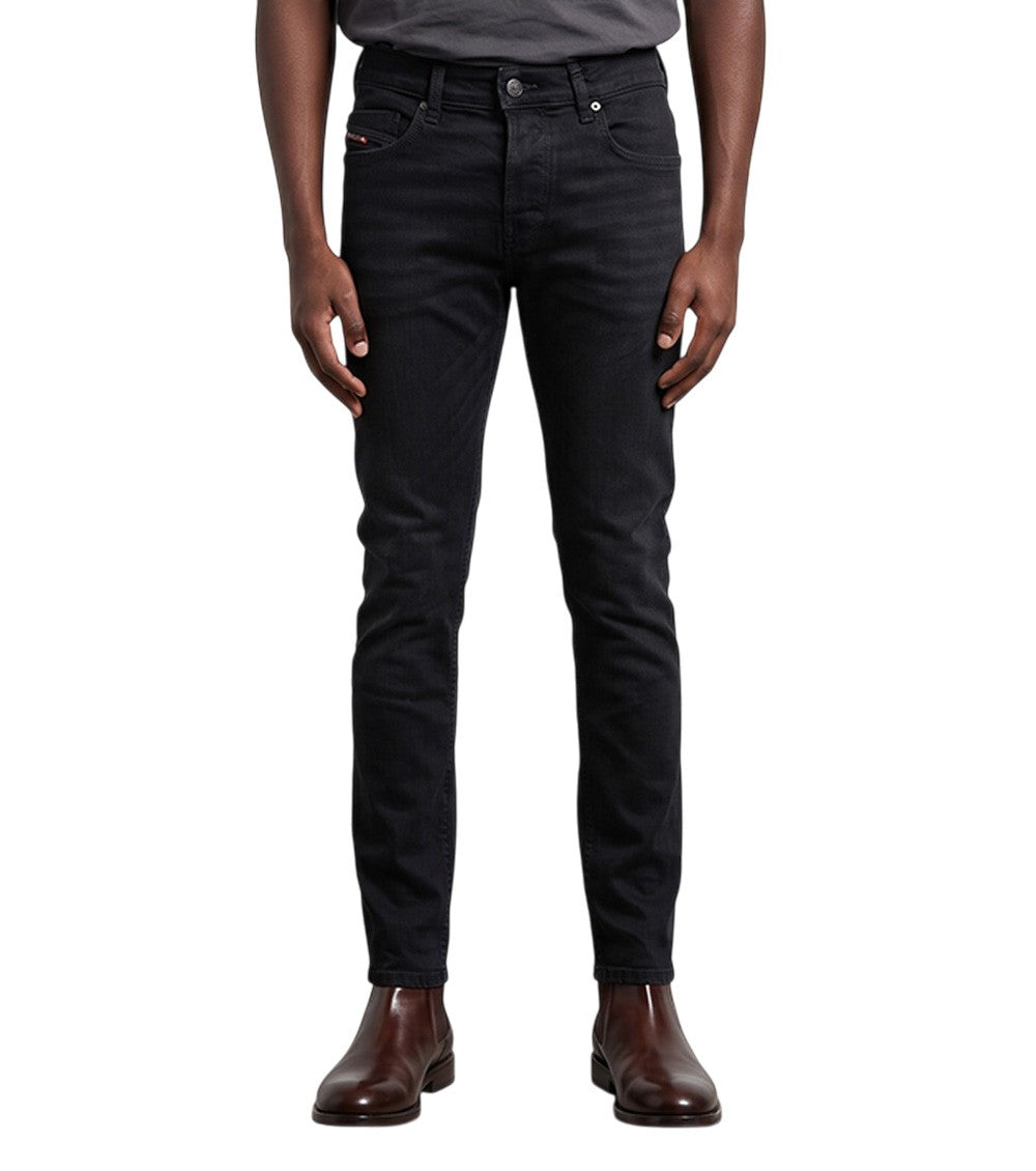 Black Mid Rise Jeans 1