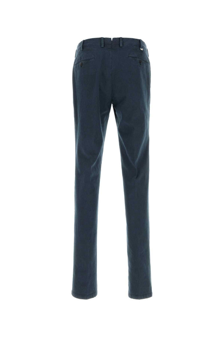 Navy Blue Flat Front Pants 2