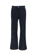 Dark Blue Flared Jeans 1