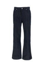 Dark Blue Flared Jeans 1