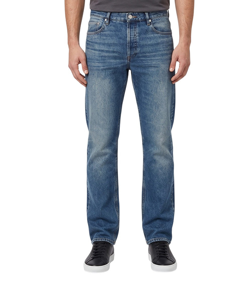 Blue Mid Rise Jeans 1