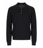 Black Shirt Collar Polo 1