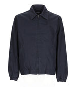 Navy Blue Shirt Collar Jacket 1