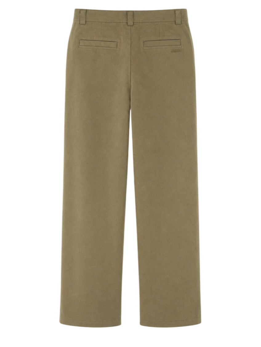 Khaki Straight Chino Pants 2