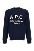 Navy Blue Logo Sweater 1