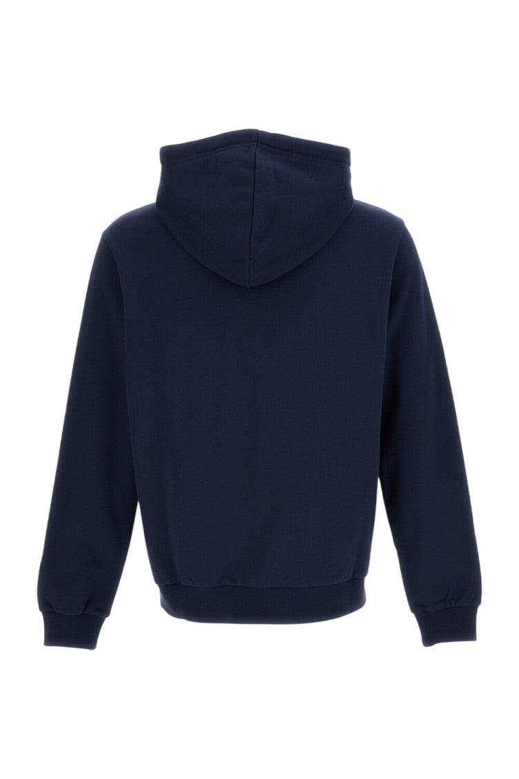 Navy Blue Logo Hoodie 2