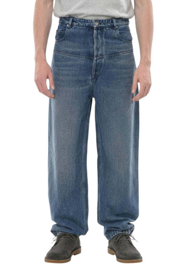 Blue High Rise Jeans 1