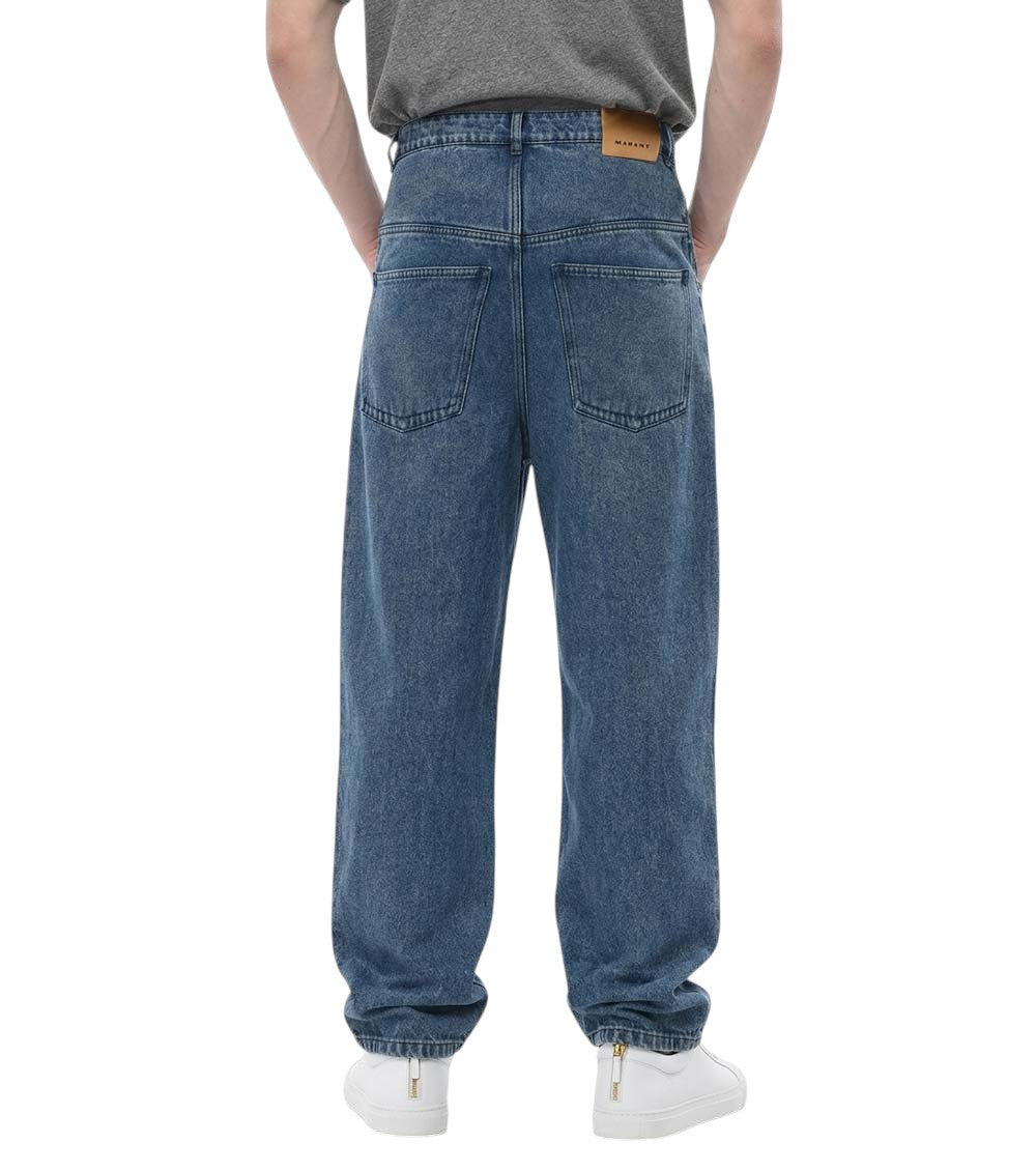 Blue High Rise Jeans 2