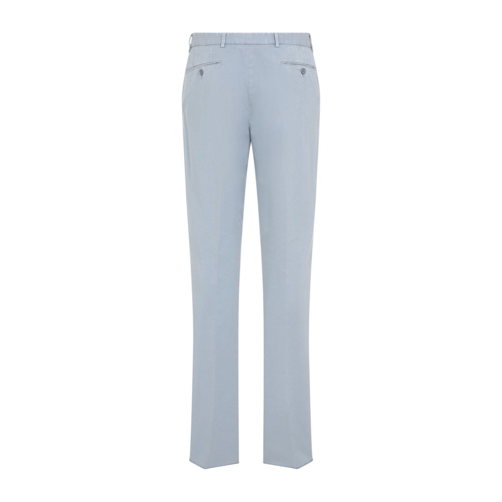 Light Blue Flat Front Pants 2
