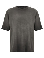 Grey Solid Crew Neck T-Shirt 1