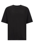 Black Solid Crew Neck T-Shirt 1