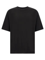 Black Solid Crew Neck T-Shirt 1
