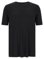 Black Solid Crew Neck T-Shirt 1