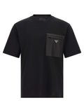 Black Logo Crew Neck T-Shirt 1