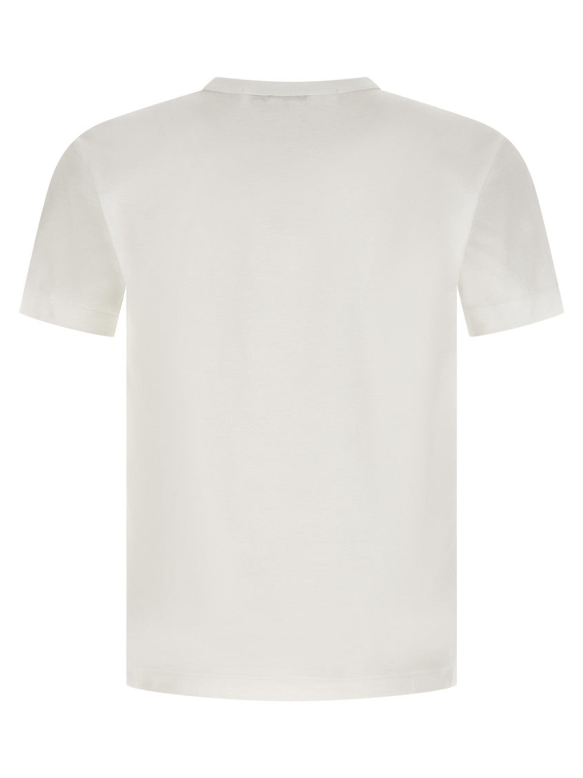 White Logo Crew Neck T-Shirt 2