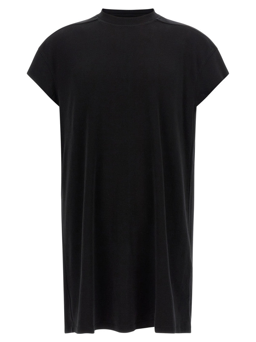 Black Solid Oversized T-Shirt 1