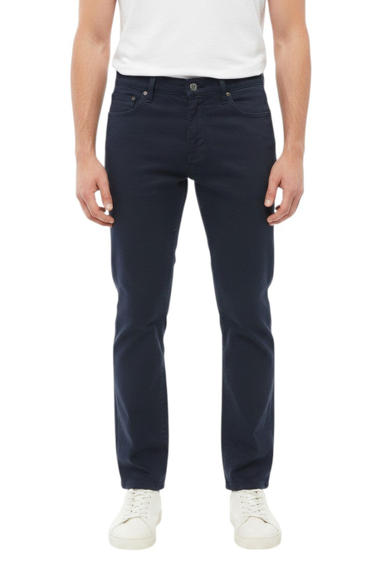 Dark Blue Mid Rise Jeans 1