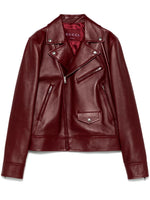 Maroon Notched Lapel Jacket 1