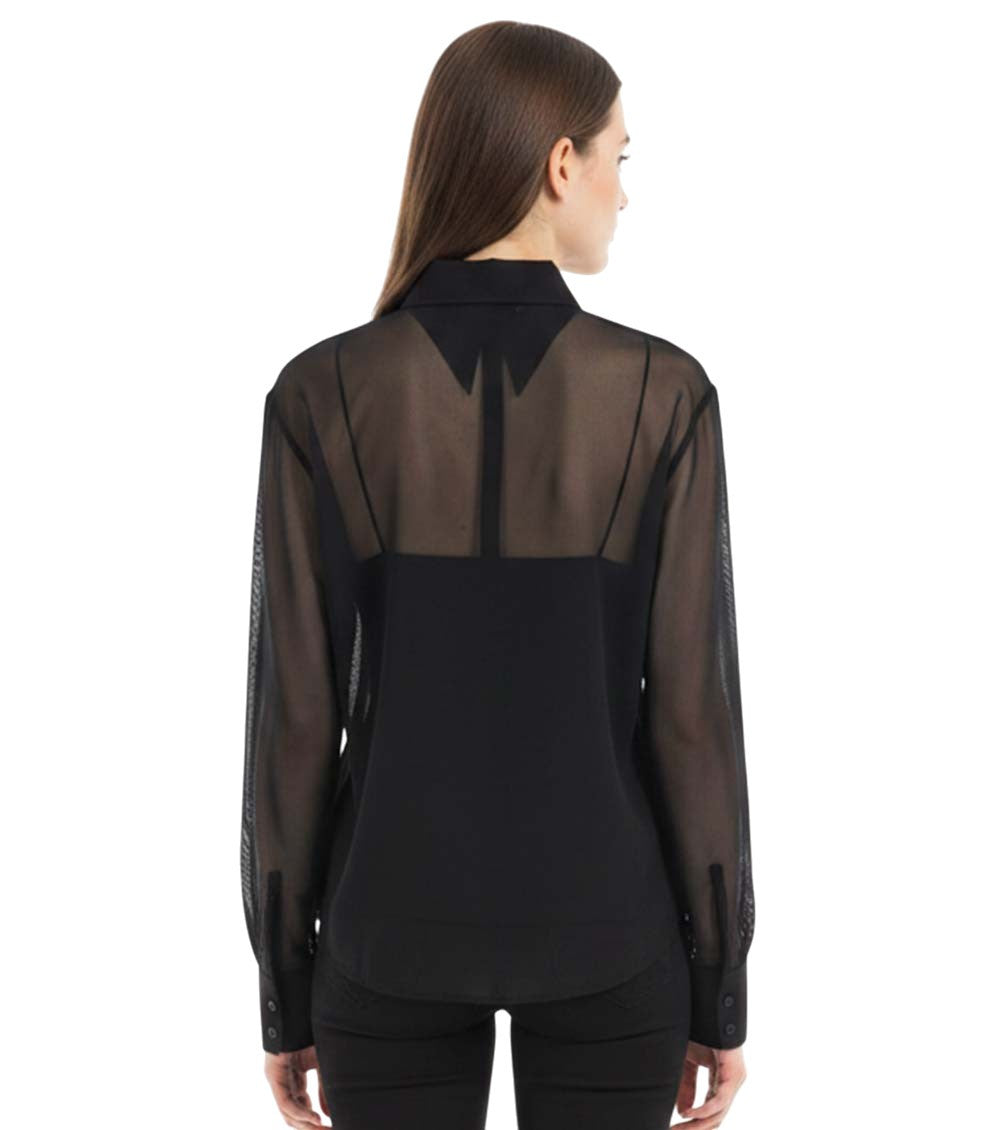 Black Regular Solid Shirt 2