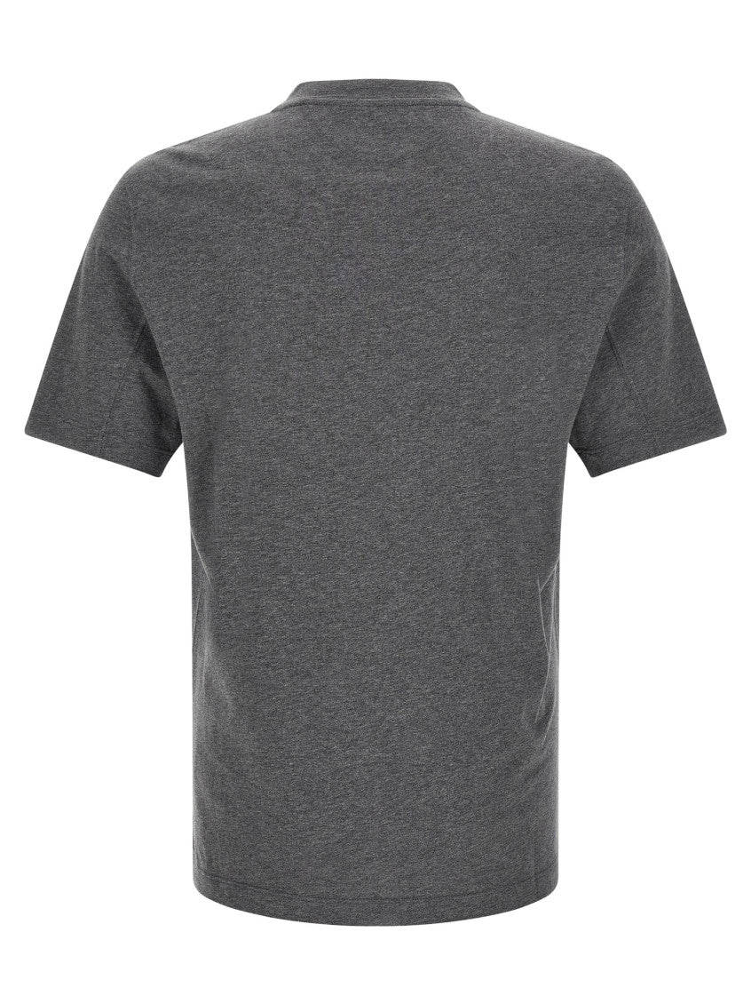 Dark Grey Crew Neck T-Shirt 2