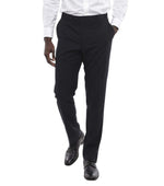 Dark Navy Straight Pants 1