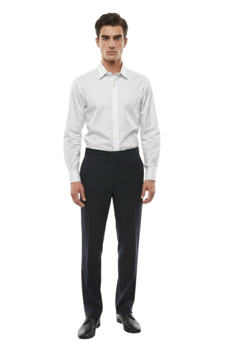 Dark Navy Tailored Pants 1