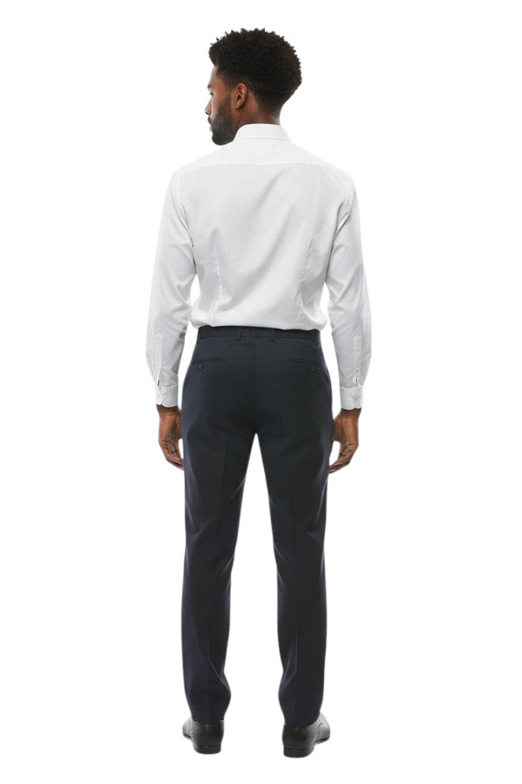 Dark Navy Tailored Pants 2