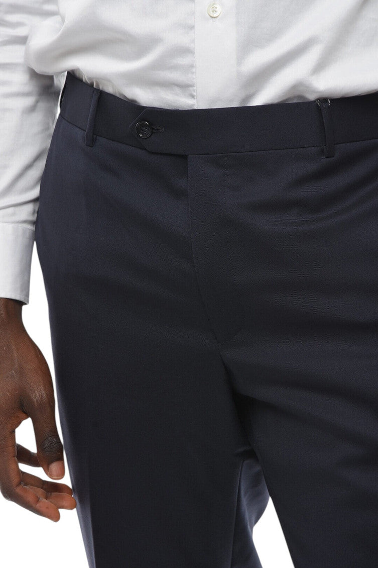 Dark Navy Tailored Pants 3