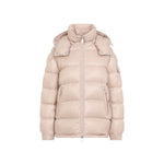 Light Pink Quilted Hood Jacket 1