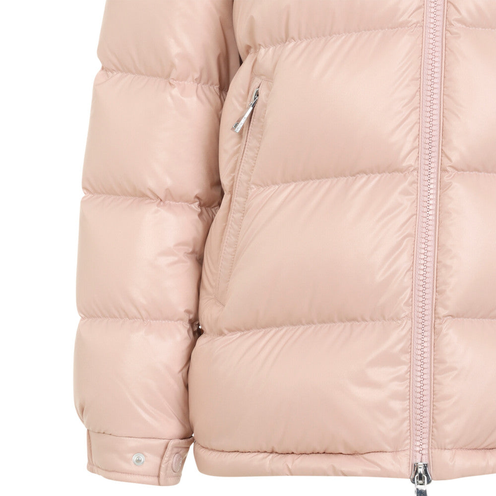 Light Pink Quilted Hood Jacket 3
