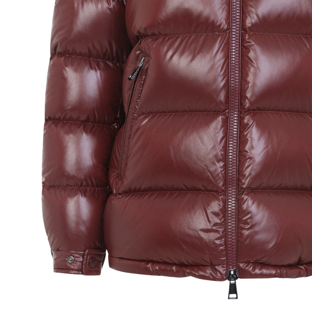 Dark Brown Quilted Hood Jacket 3