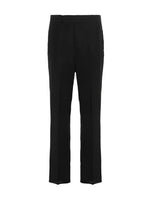 Black Flat Front Pants 1
