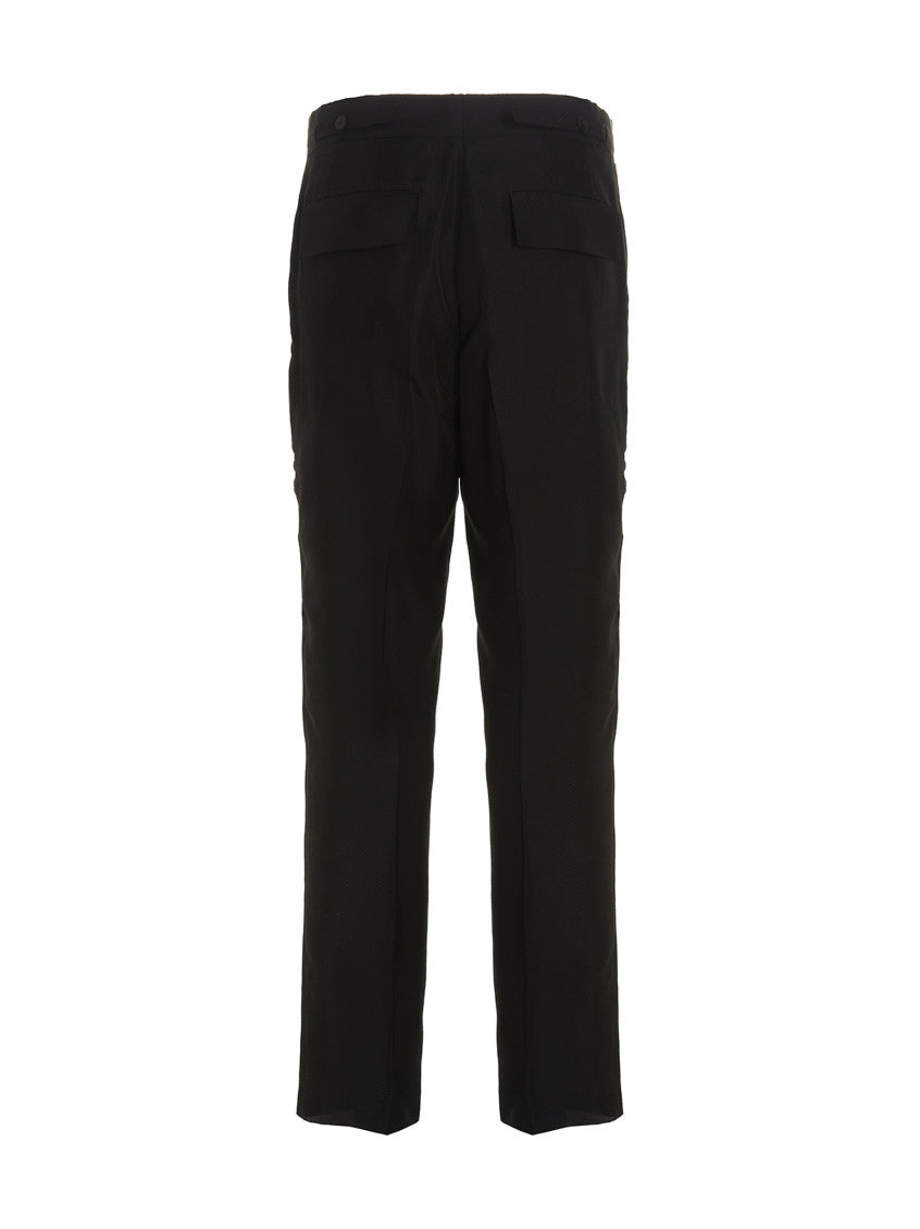Black Flat Front Pants 2