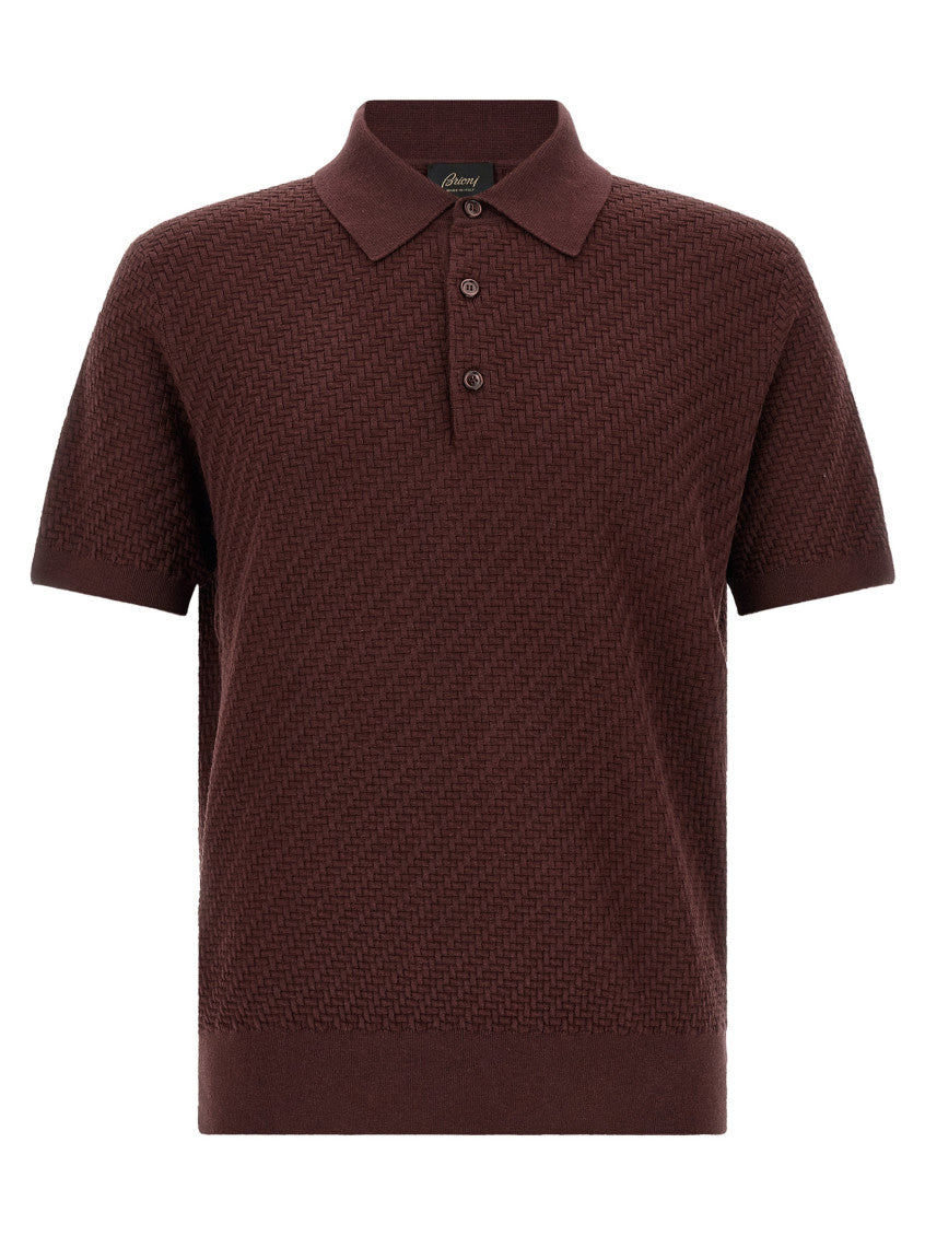 Purple Shirt Collar Polo 1