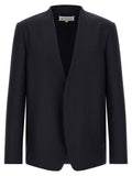 Navy Blue Minimal Blazer 1