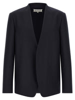 Navy Blue Minimal Blazer 1