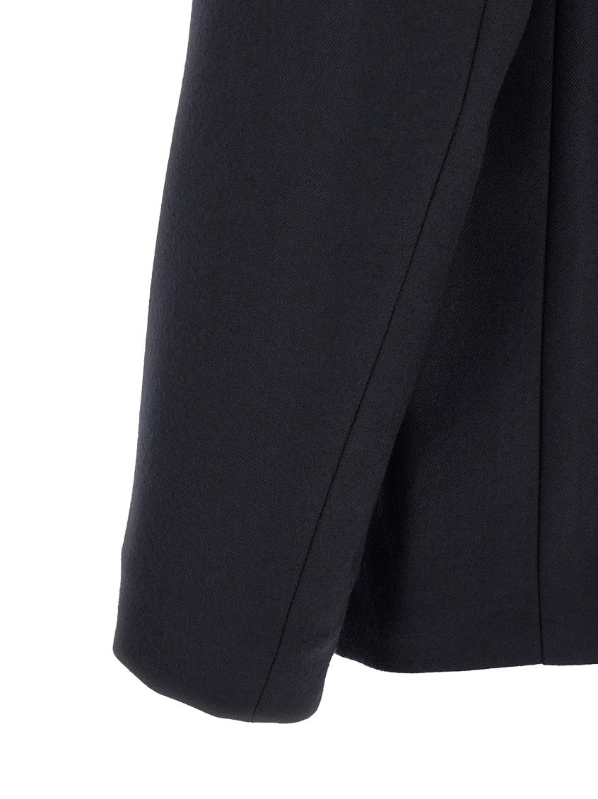 Navy Blue Minimal Blazer 4