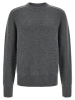 Grey Regular Crew Neck Sweater 1
